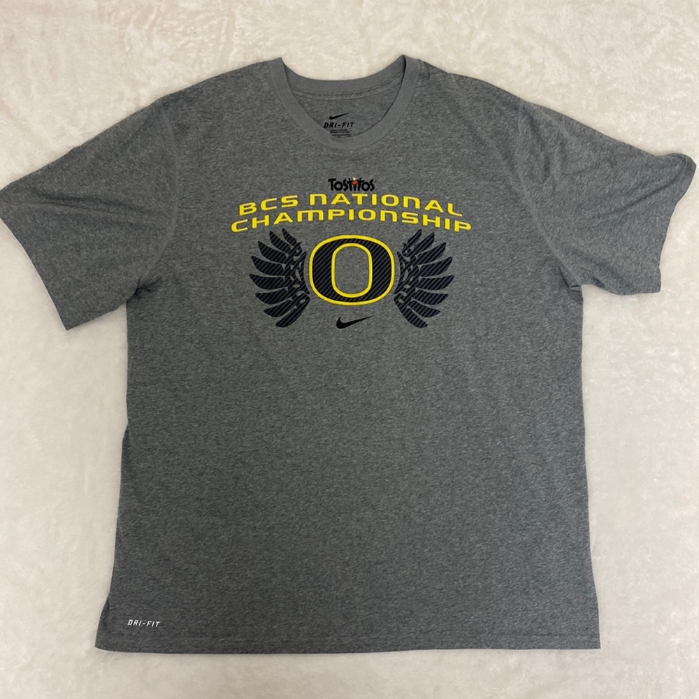 Oregon “tostito’s BCS national championship” nike dri-fit teeshirt. Size XL